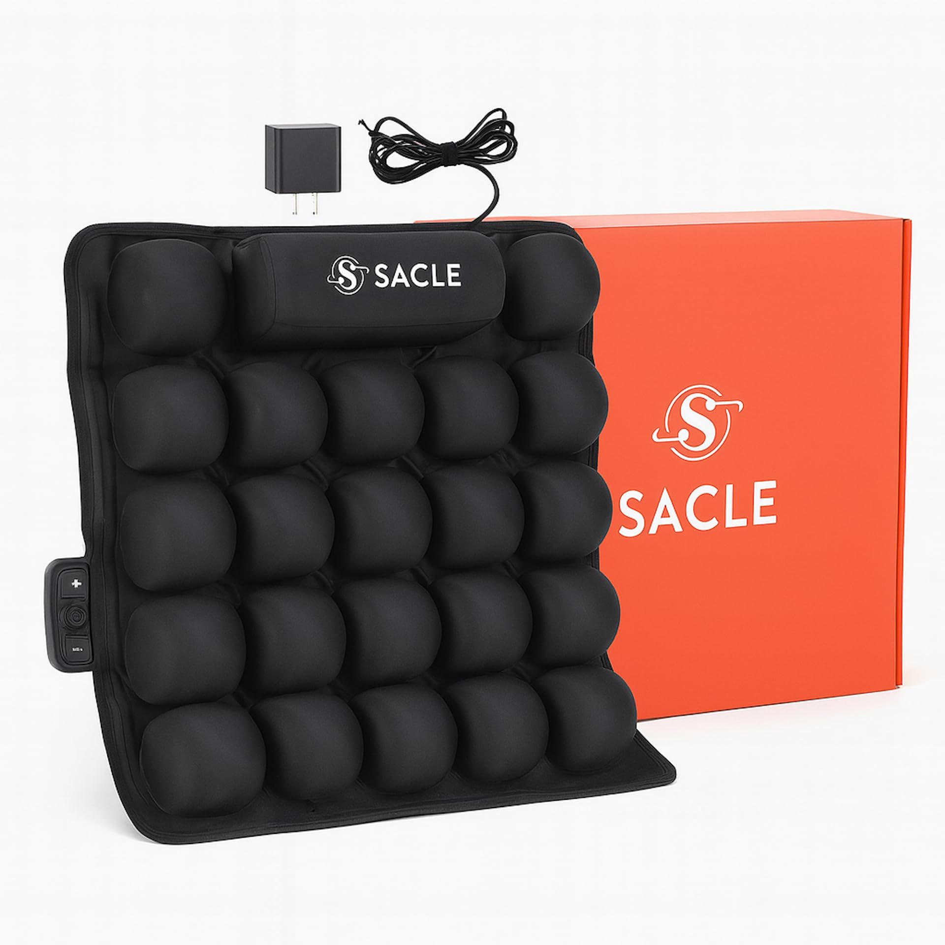 Amazon｜SACLE スマートエアクッション USB 電源式 腰 座布団 オフィス